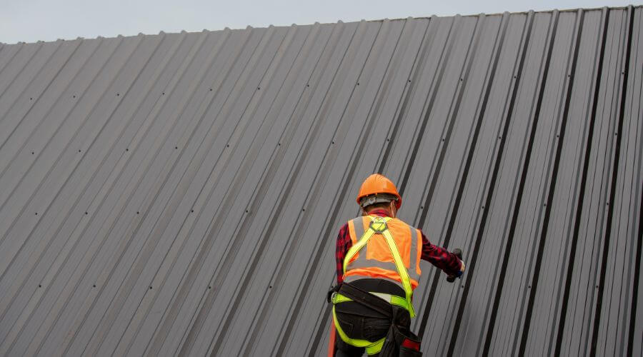 Professional metal roof installation services in Greenwood Springs, MS